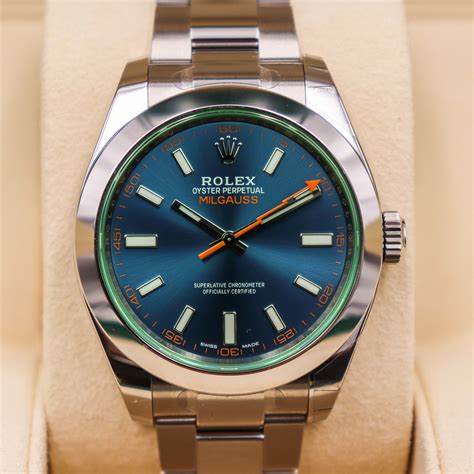 rolex milgauss z blue release date|Rolex Milgauss z blue edition.